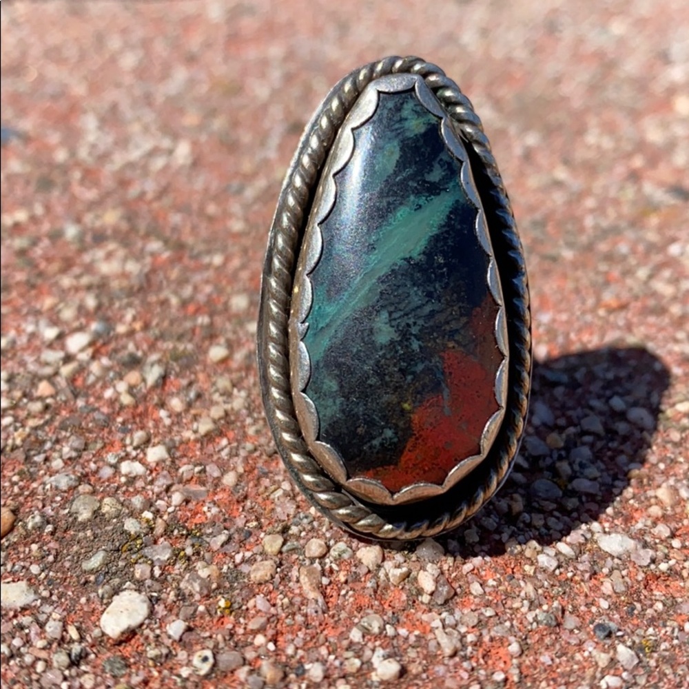 Sonora Sunrise Large Sterling Silver Ring🌚